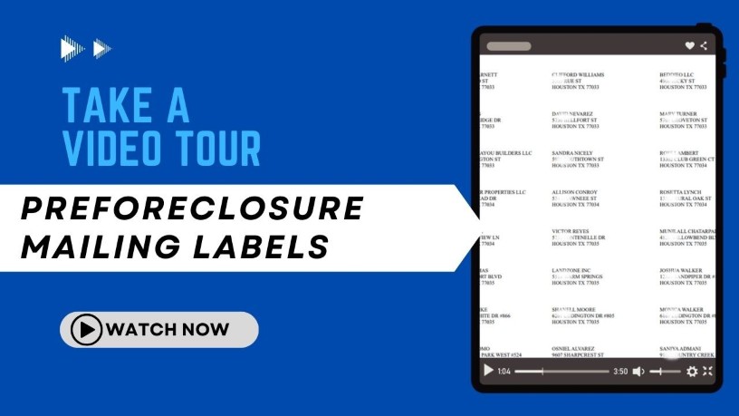 Mailing Label Tour Thumbnail Mailing Label Tour Thumbnail