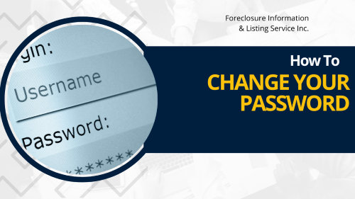 Change your password