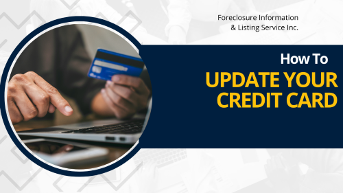Update credit card